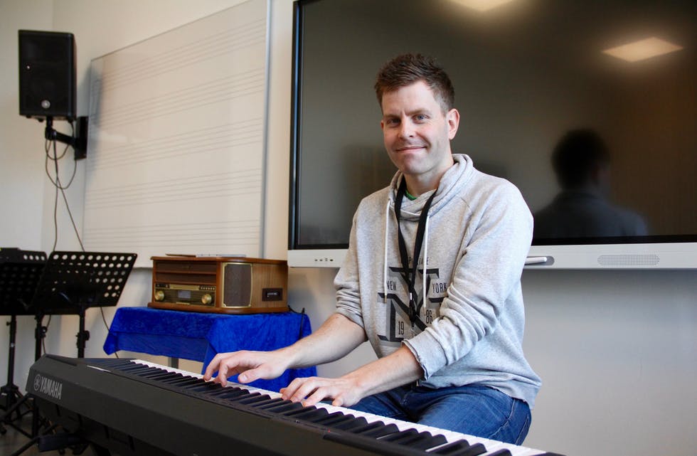 Einar Bakke blir inspirert av filmmusikk når han komponerer.
Foto: Grethe Hopland Ravn