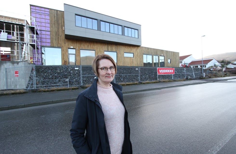 Ruth Janett Sæle er rektor ved Ølen vidaregåande skule. Foto. Jon Edvardsen