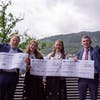 Samla inn godt over millionen