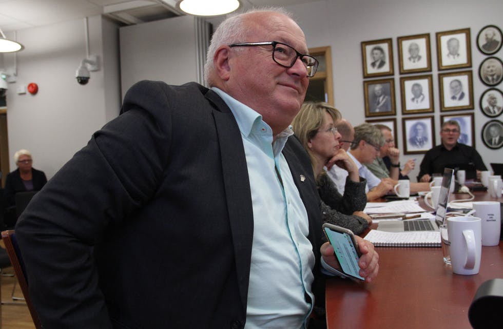 Rune Hetland (V) hadde håpa fleire kraftfulle forslag frå rådmannen for å spare pengar i Vindafjord. Foto: Jon Edvardsen