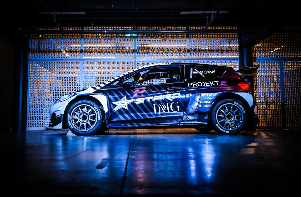 Dette er elbilen som snart kan overleverast av fabrikken i Austerrike gjennom eit samarbeid mellom Nils Reimers sitt selskap og Holten Motorsport i VIkedal. Pressefoto